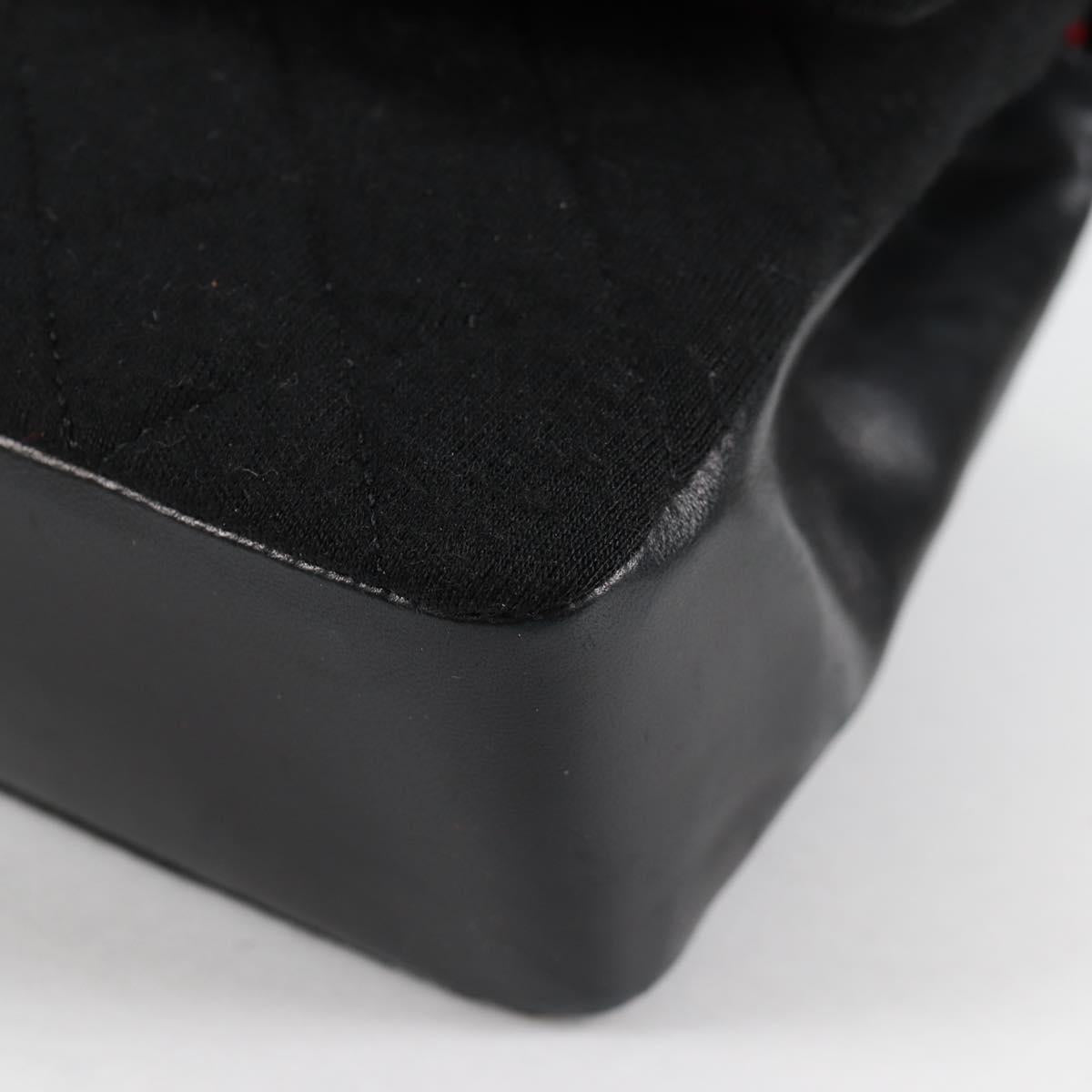 Chanel Matelasse Cotton Black Bag