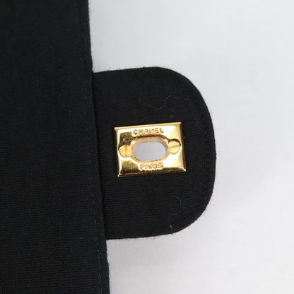 Chanel Matelasse Cotton Black Bag