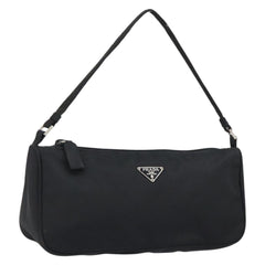 Prada Accessory Nylon Black Silver