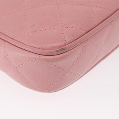 Chanel Matelasse COCO Mark Chain Bag Caviar Skin Pink