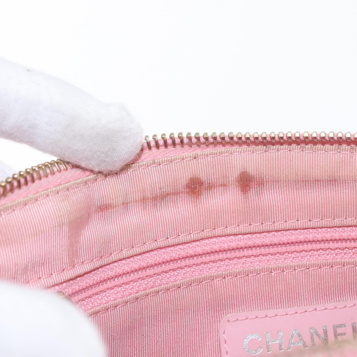 Chanel Matelasse COCO Mark Chain Bag Caviar Skin Pink