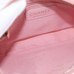 Chanel Matelasse COCO Mark Chain Bag Caviar Skin Pink