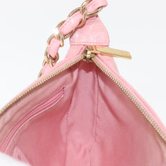 Chanel Matelasse COCO Mark Chain Bag Caviar Skin Pink