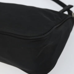 Prada Hand Nylon Black Silver