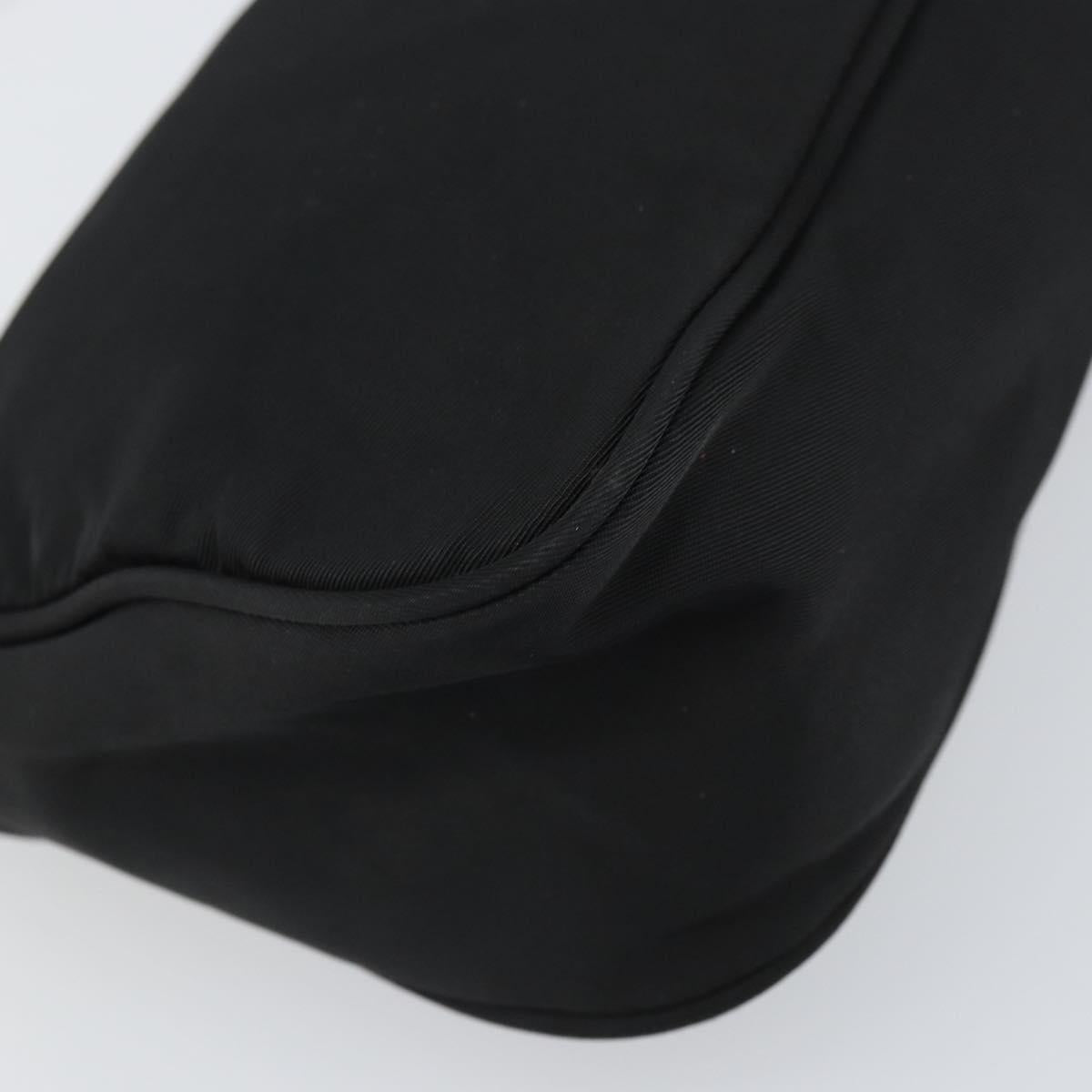 Prada Hand Nylon Black Silver