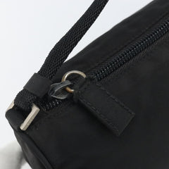 Prada Hand Nylon Black Silver