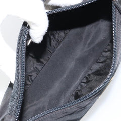 Prada Hand Nylon Black Silver