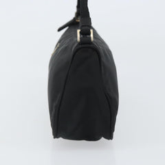 Prada Hand Nylon Black Silver