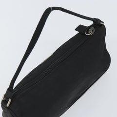 Prada Hand Nylon Black Silver