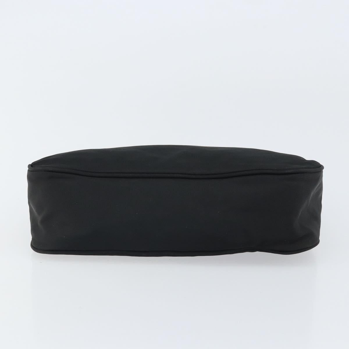 Prada Hand Nylon Black Silver