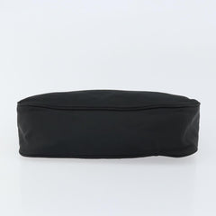 Prada Hand Nylon Black Silver