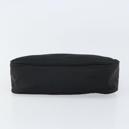 Prada Hand Nylon Black Silver