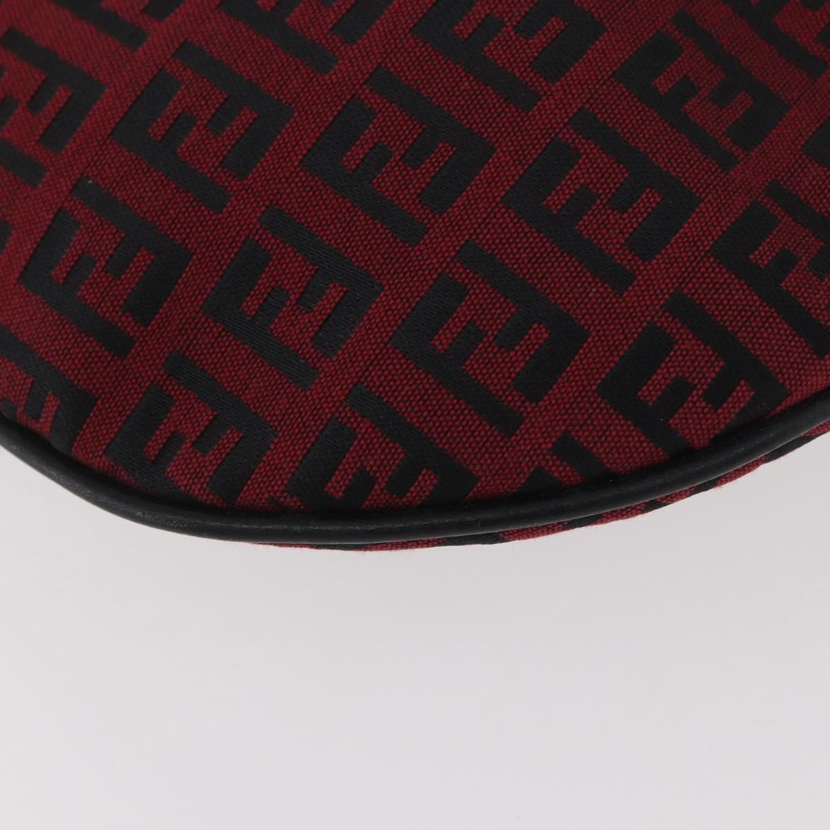 Fendi Red Zucchino Oyster Bag