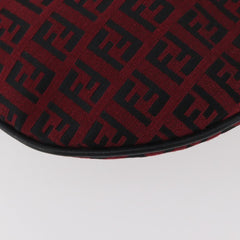 Fendi Red Zucchino Oyster Bag