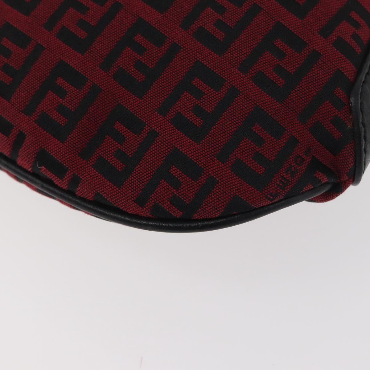Fendi Red Zucchino Oyster Bag