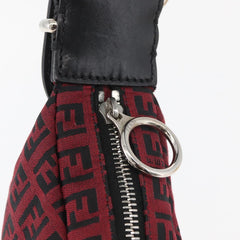 Fendi Red Zucchino Oyster Bag