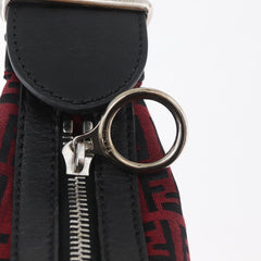 Fendi Red Zucchino Oyster Bag