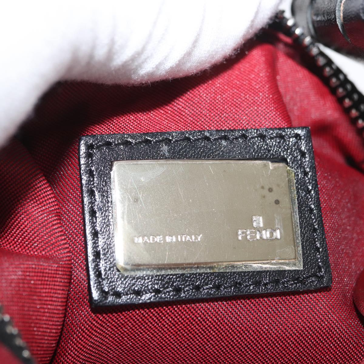 Fendi Red Zucchino Oyster Bag