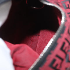 Fendi Red Zucchino Oyster Bag
