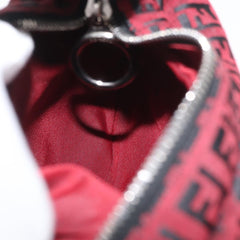 Fendi Red Zucchino Oyster Bag