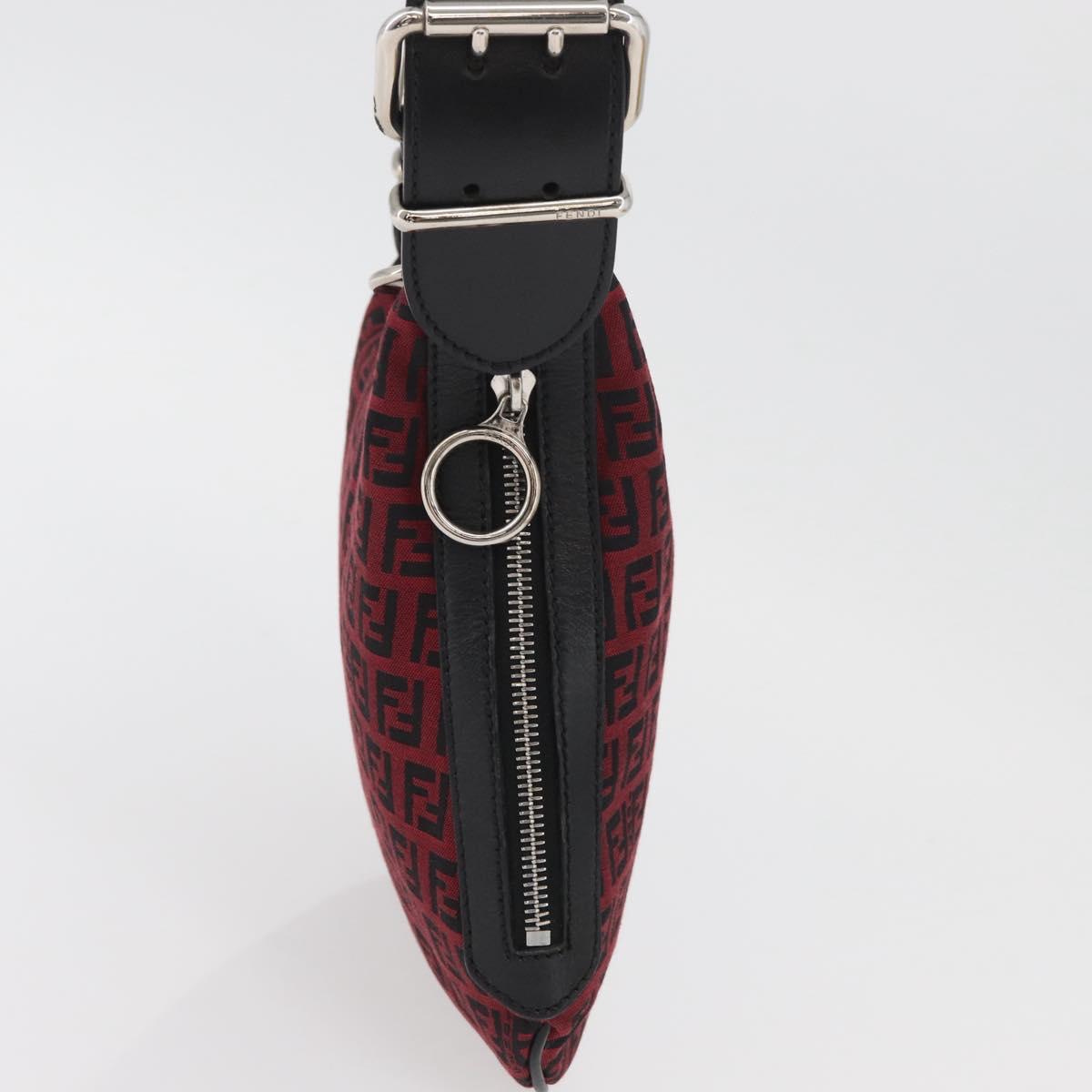 Fendi Red Zucchino Oyster Bag