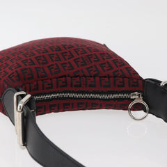 Fendi Red Zucchino Oyster Bag