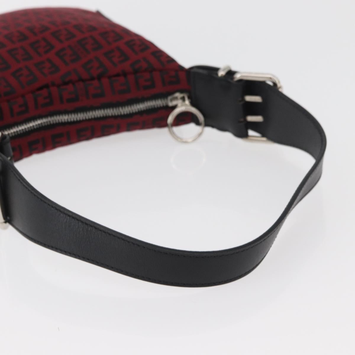 Fendi Red Zucchino Oyster Bag