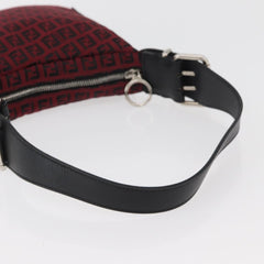 Fendi Red Zucchino Oyster Bag