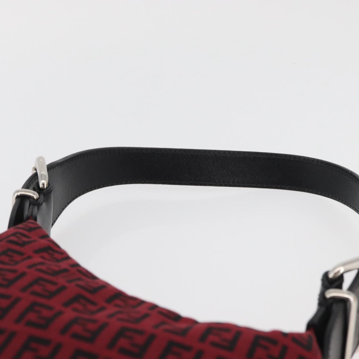Fendi Red Zucchino Oyster Bag