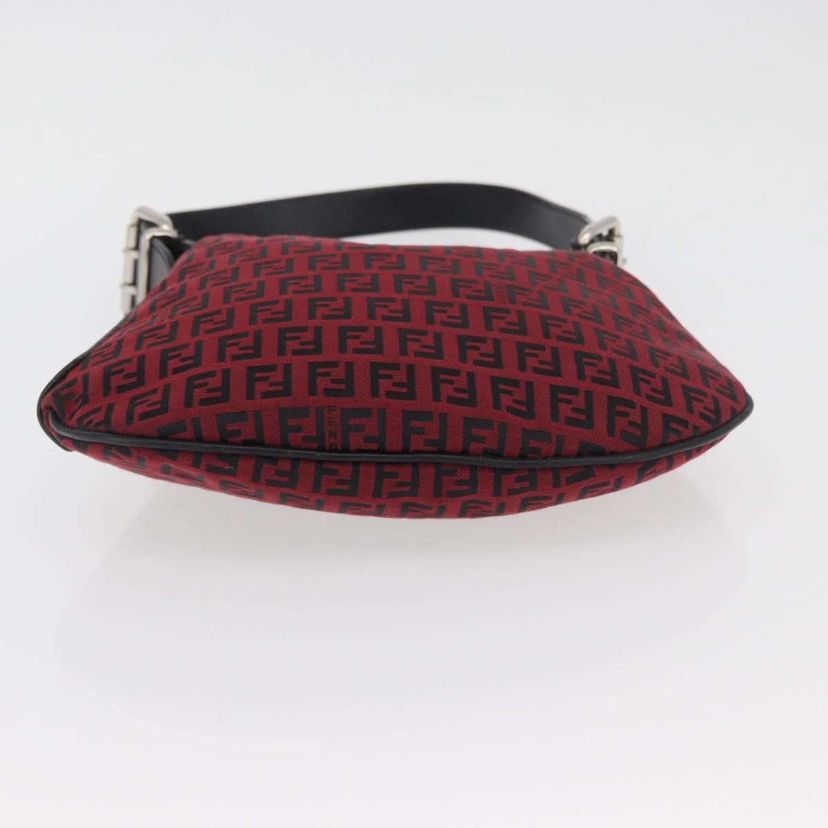Fendi Red Zucchino Oyster Bag