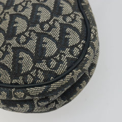 Christian Dior Trotter Canvas Saddle Pouch Navy