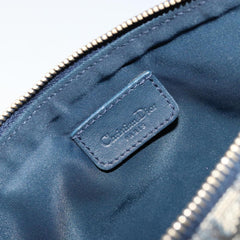 Christian Dior Trotter Canvas Saddle Pouch Navy