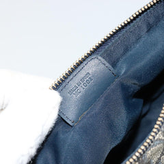 Christian Dior Trotter Canvas Saddle Pouch Navy
