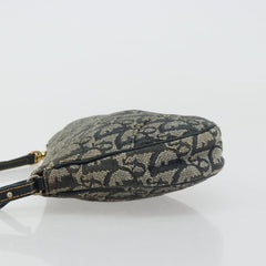 Christian Dior Trotter Canvas Saddle Pouch Navy