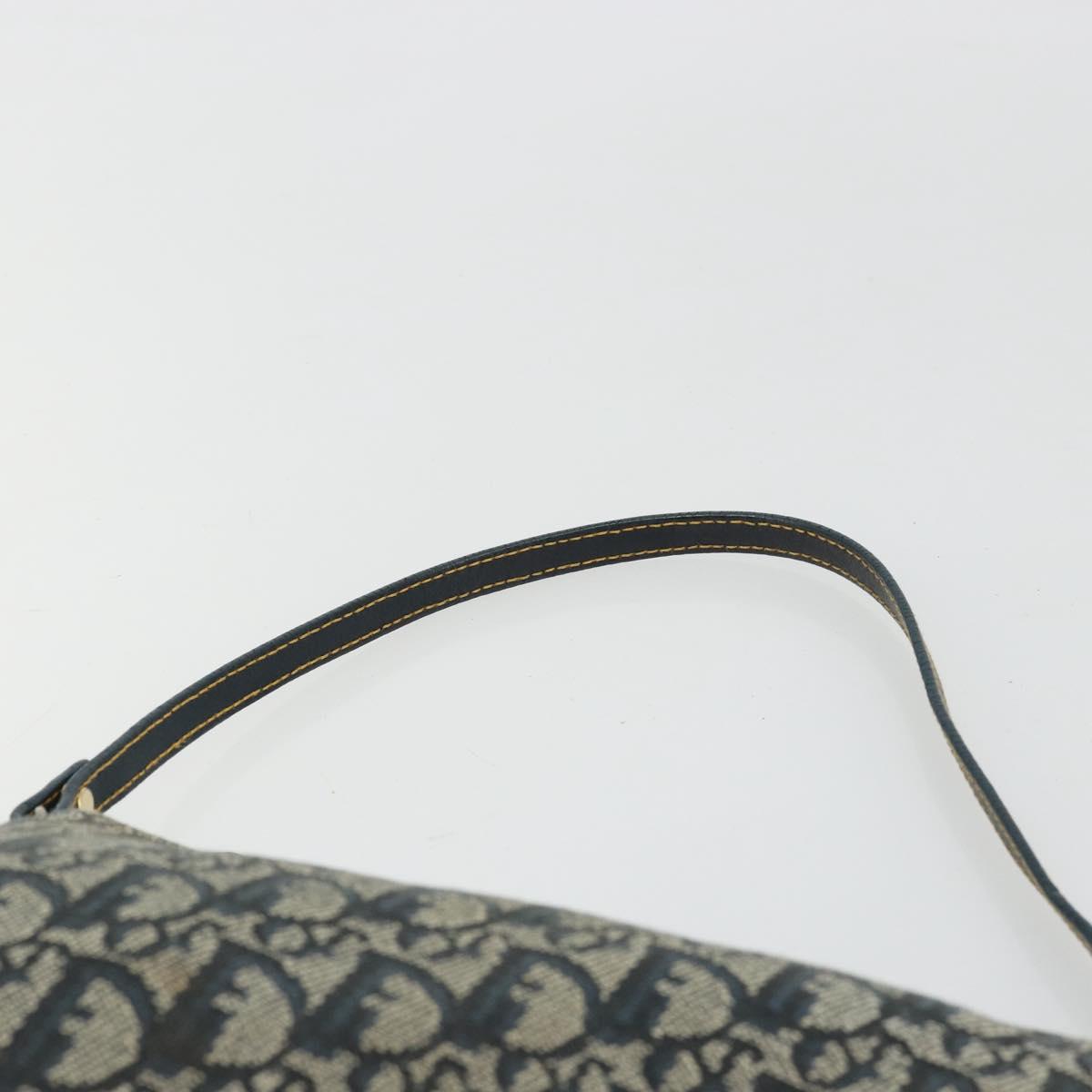 Christian Dior Trotter Canvas Saddle Pouch Navy