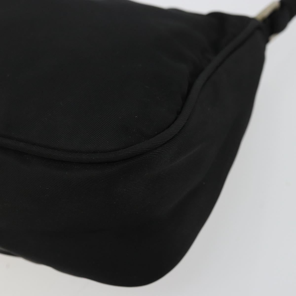 Prada Black Nylon Pouch Shoulder Bag