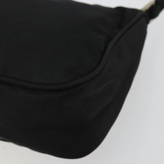 Prada Black Nylon Pouch Shoulder Bag