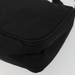Prada Black Nylon Pouch Shoulder Bag