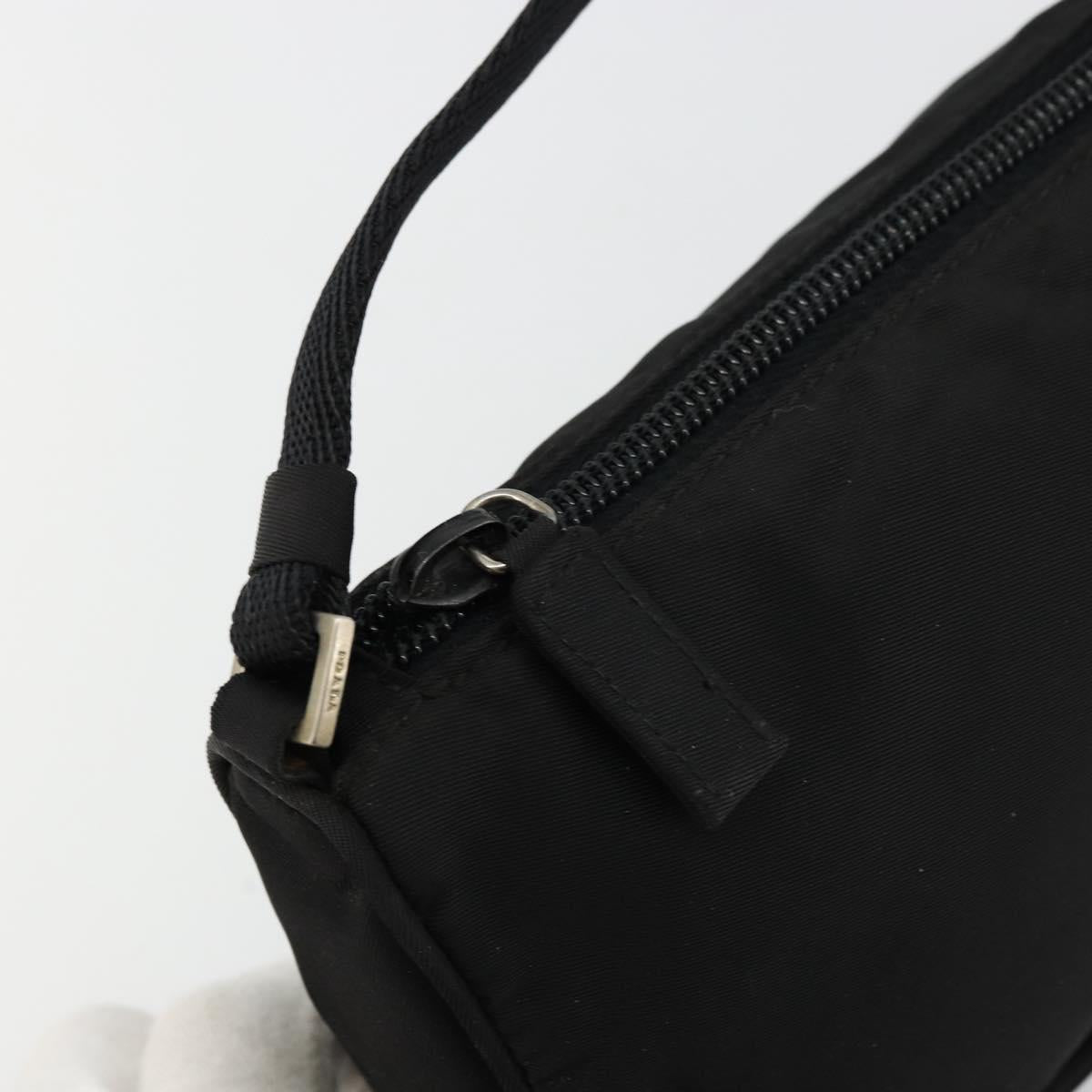 Prada Black Nylon Pouch Shoulder Bag