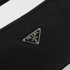 Prada Black Nylon Pouch Shoulder Bag
