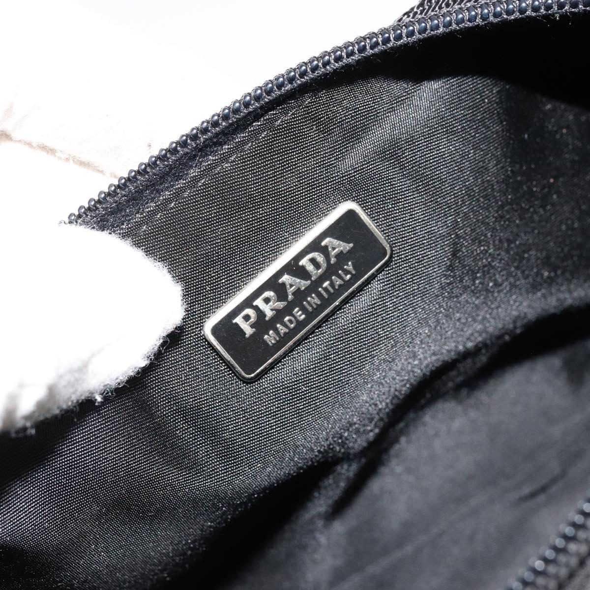 Prada Black Nylon Pouch Shoulder Bag