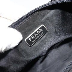 Prada Black Nylon Pouch Shoulder Bag
