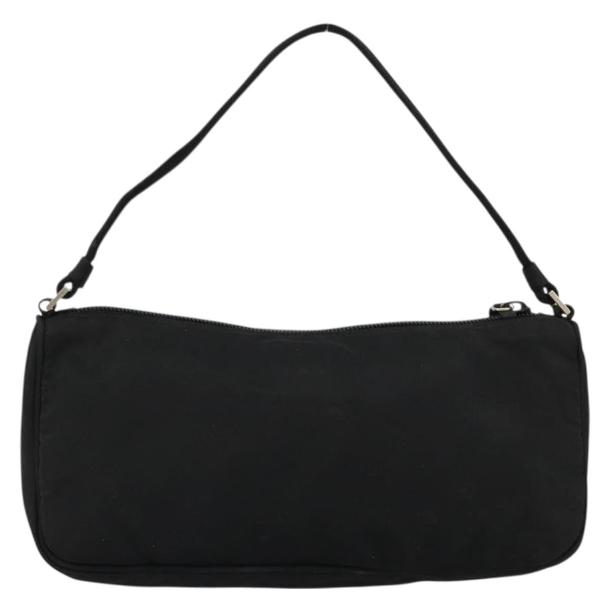 Prada Black Nylon Pouch Shoulder Bag