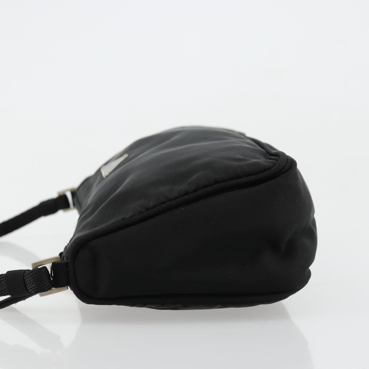 Prada Black Nylon Pouch Shoulder Bag