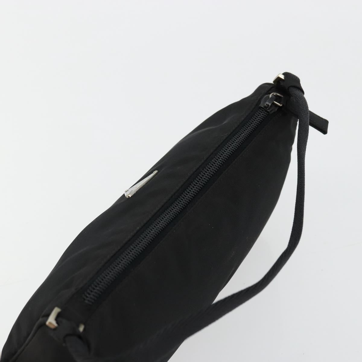 Prada Black Nylon Pouch Shoulder Bag