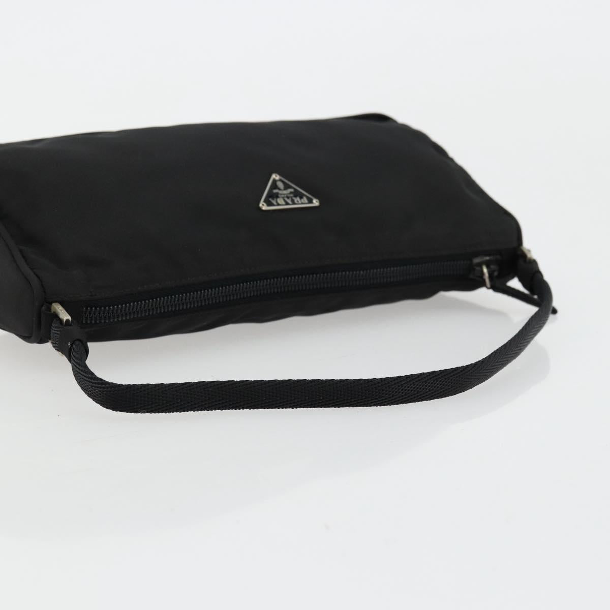 Prada Black Nylon Pouch Shoulder Bag