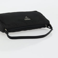 Prada Black Nylon Pouch Shoulder Bag