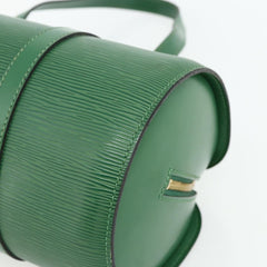 Louis Vuitton Borneo Green Epi Leather Soufflot Bag