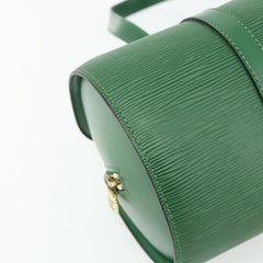 Louis Vuitton Borneo Green Epi Leather Soufflot Bag