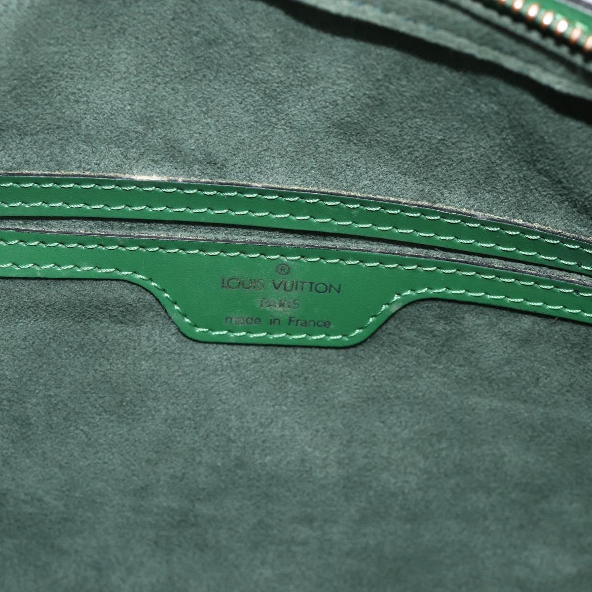 Louis Vuitton Borneo Green Epi Leather Soufflot Bag